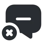 Message Remove SVG Icon